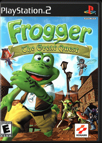 Frogger the Great Quest Playstation 2 US box art